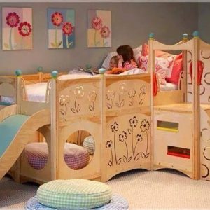Bộ-sưu-tập-các-thiết-kế-giường-tầng-trẻ-em-kiểu-thấp