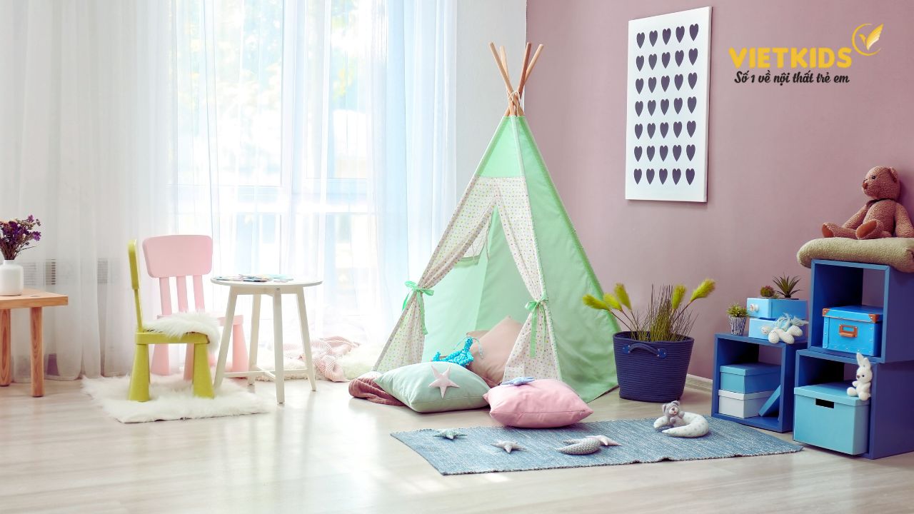 Thiết kế phòng ngủ cho bé tại Cầu Giấy – Đa năng, an toàn, bé yêu thích Thiết kế phòng ngủ cho bé tại Cầu Giấy – Đa năng, an toàn, bé yêu thích